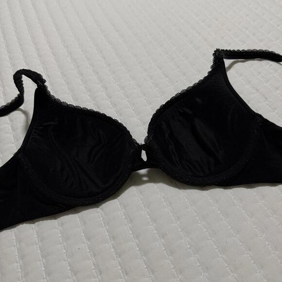 Victoria's Secret Bra 34B Black Padded Perfect Coverage Convertible Body By - Picture 5 of 10